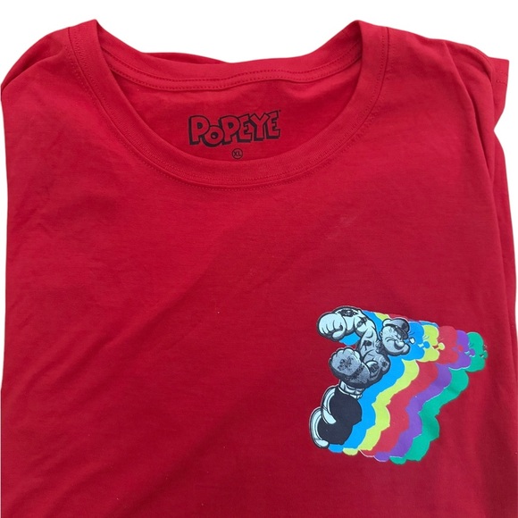 New Mens Japanese Popeye tshirt sz XL. No tags! - Picture 2 of 3